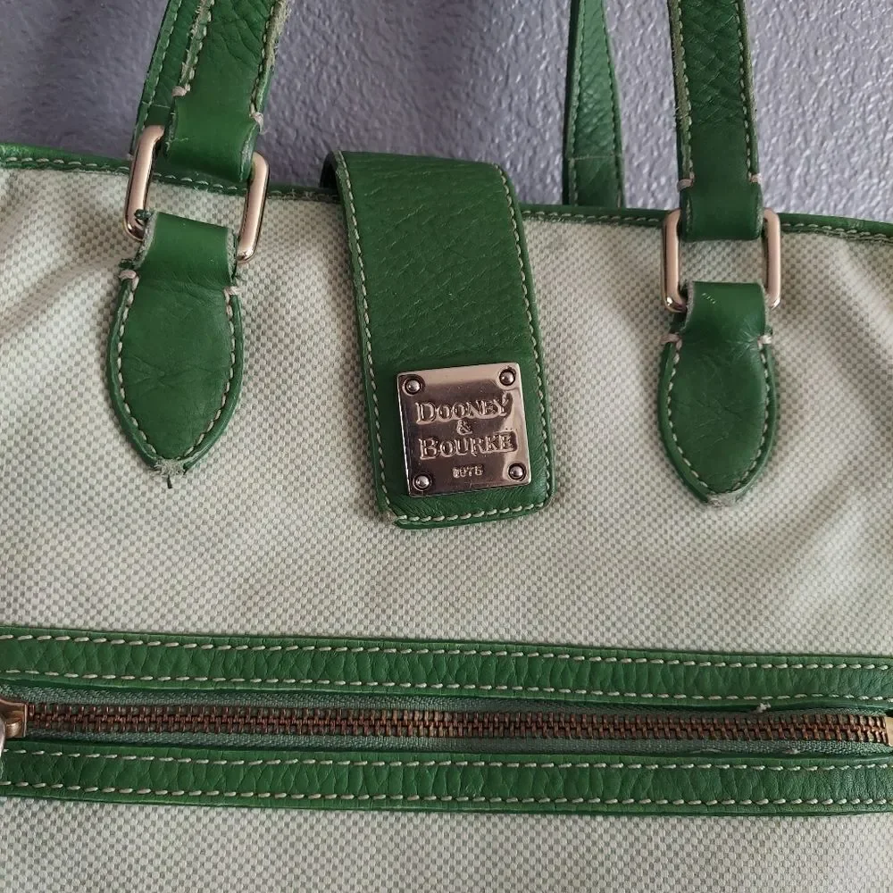 Dooney & Bourke Green Satchel